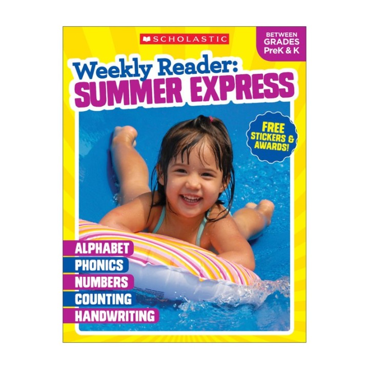 Scholastic Teaching Solutions Weekly Reader: Summer Express Workbook, Between Grades PreK & K