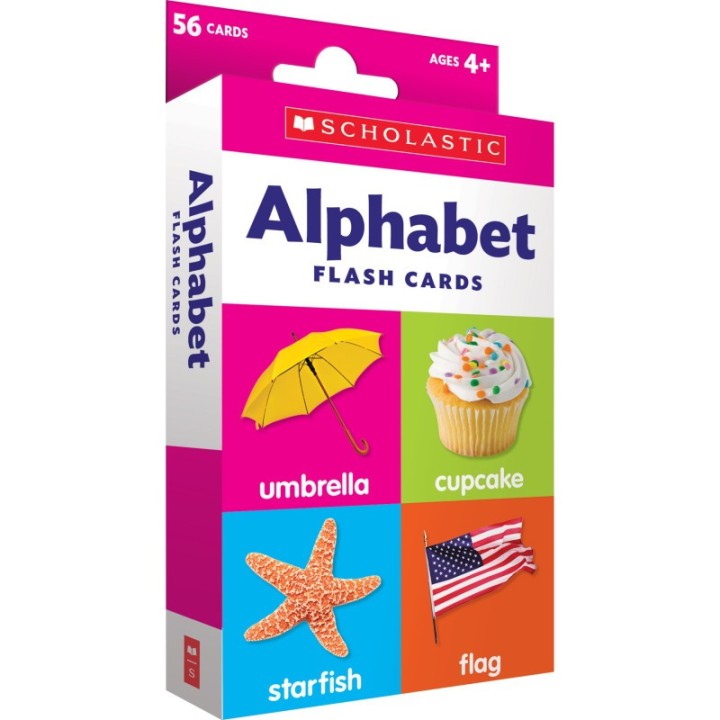 Scholastic Teaching Solutions Flash Cards: Alphabet