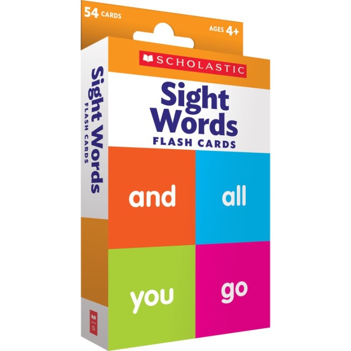 Scholastic Teaching Solutions Flash Cards: Sight Words