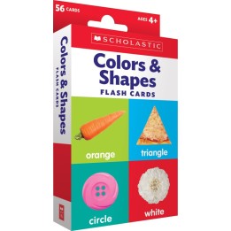 Scholastic Teaching Solutions Flash Cards: Colors & Shapes