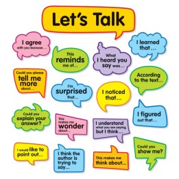 Scholastic Teaching Solutions Conversation Starters: Bulletin Board Set