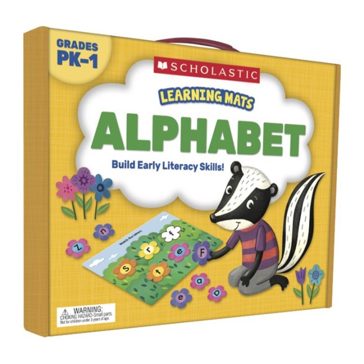 Scholastic Learning Mats: Alphabet, Grades PreK-1