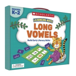 Scholastic Teaching Solutions Learning Mats: Long Vowels, Grades K-2