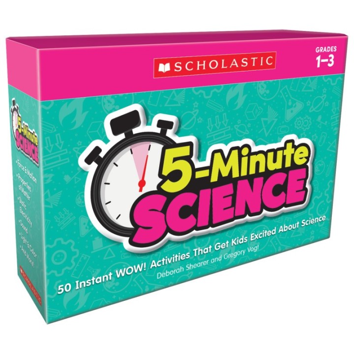 Scholastic Teaching Solutions 5-Minute Science: Grades 1-3