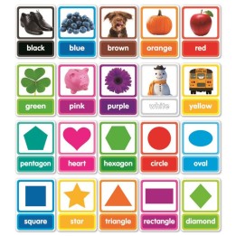 Scholastic Teaching Solutions Colors & Shapes Bulletin Board Set