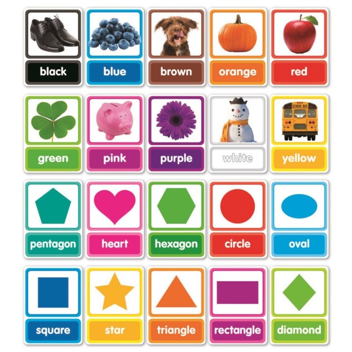 Scholastic Teaching Solutions Colors & Shapes Bulletin Board Set