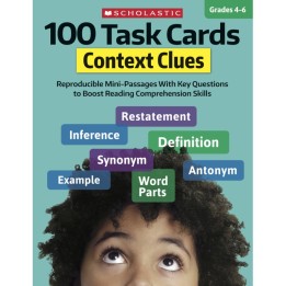 Scholastic Teaching Solutions 100 Task Cards: Context Clues