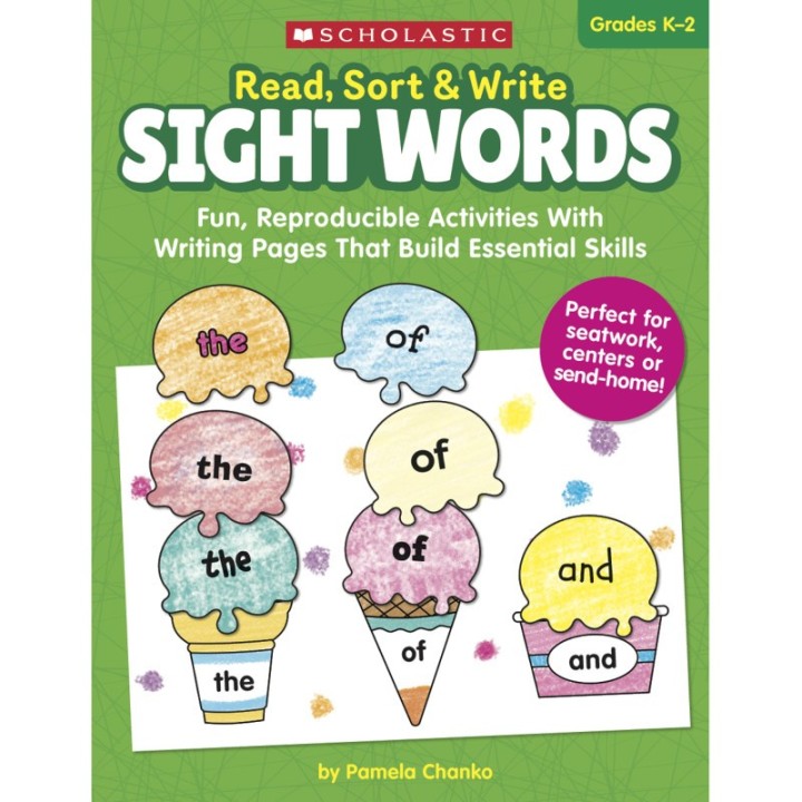 Scholastic Teaching Solutions Read, Sort & Write: Sight Words
