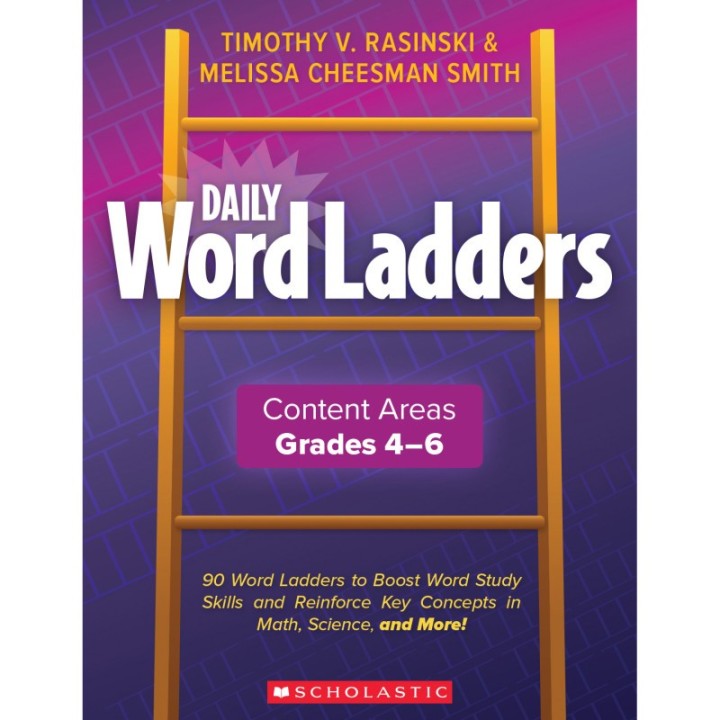 Scholastic Teaching Solutions Daily Word Ladders Content Areas, Grades 4-6
