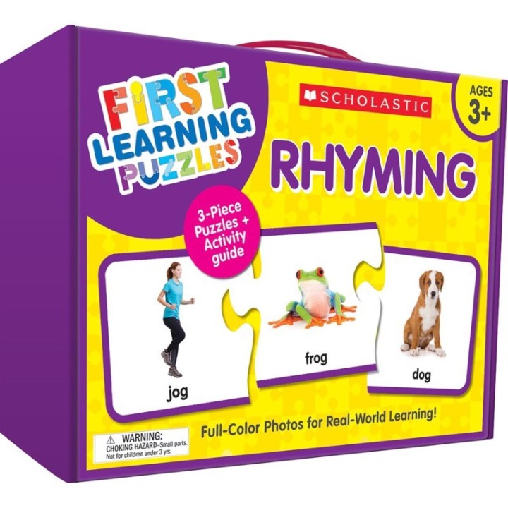 Scholastic First Learning Puzzles: Rhyming