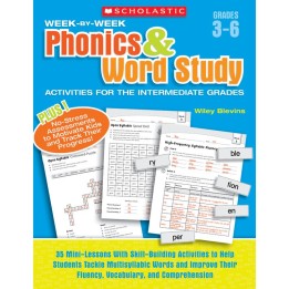 Scholastic Teaching Solutions Week-by-Week Phonics & Word Study Book