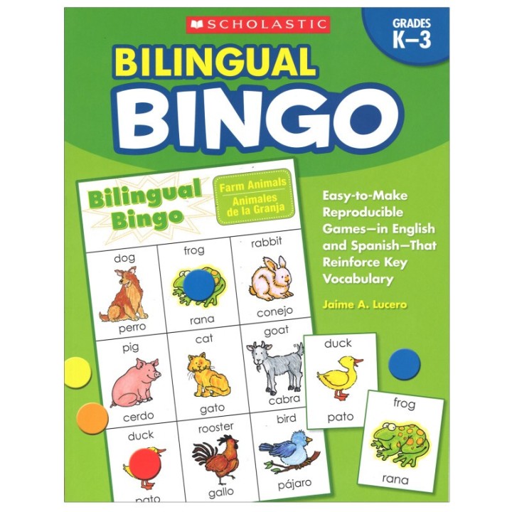 Scholastic Teaching Solutions Bilingual Bingo