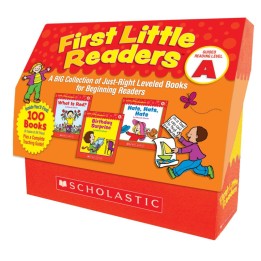 Scholastic Teaching Solutions First Little Readers Books, Guided Reading Level A, 5 Copies of 20 Titles