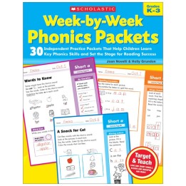 Scholastic Teaching Solutions Week-By-Week Phonics Packets