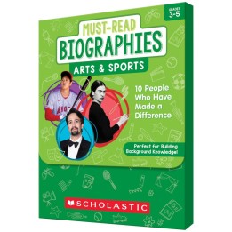 Scholastic Teaching Solutions Must Read Biographies Arts & Sports