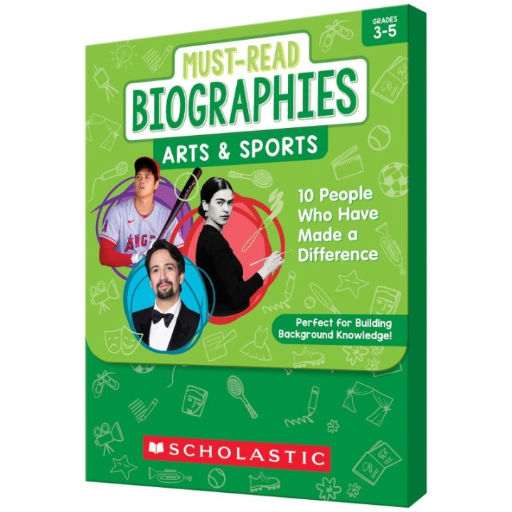Scholastic Teaching Solutions Must Read Biographies Arts & Sports