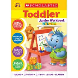 Scholastic Teaching Solutions Toddler Jumbo Workbook