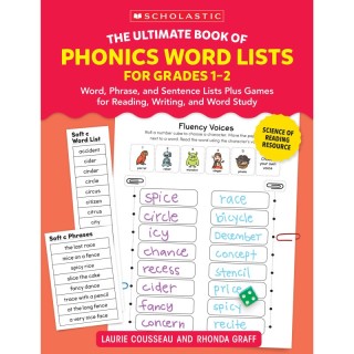 Scholastic Teaching Solutions The Ultimate Book of Phonics Word Lists: Grades 1-2