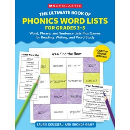 Scholastic Teaching Solutions The Ultimate Book of Phonics Word Lists: Grades 3-5