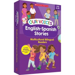Scholastic Teaching Solutions Our Voices: English-Spanish Stories, 8 Books