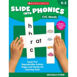 Scholastic Teaching Solutions Slide Into Phonics: CVC Words Activity Book