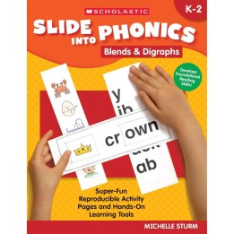 Scholastic Teaching Solutions Slide Into Phonics: Blends & Digraphs Activity Book