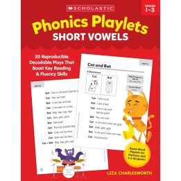 Scholastic Teaching Solutions Phonics Playlets: Short Vowels Activity Book