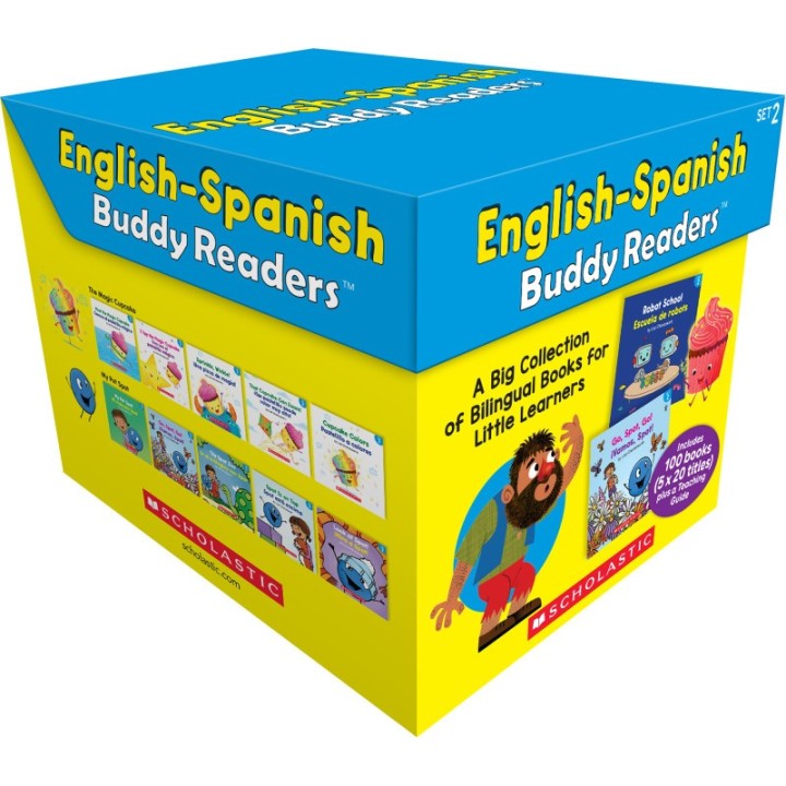 Scholastic Teaching Solutions English-Spanish Buddy Readers: Set 2, Multiple-Copy Set, 100 Books