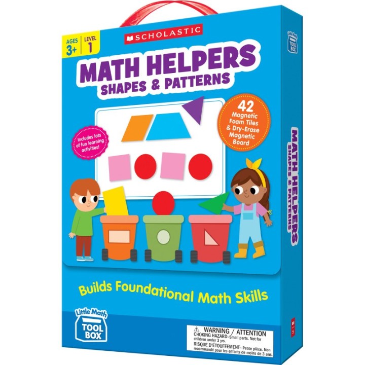 Scholastic Teaching Solutions Little Math Tool Box: Math Helpers: Shapes & Patterns