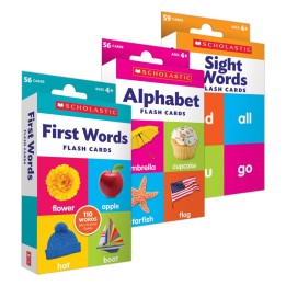 Scholastic Teaching Solutions Flash Cards: Language Set 1, 3 Sets