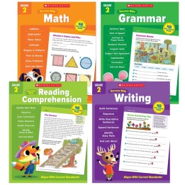 Scholastic Teaching Solutions Scholastic Second Grade Success Workbooks, 4 Book Set