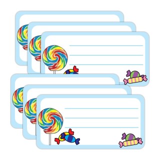 Creative Shapes Etc. Candy Nametags, 36 Per Pack, 6 Packs