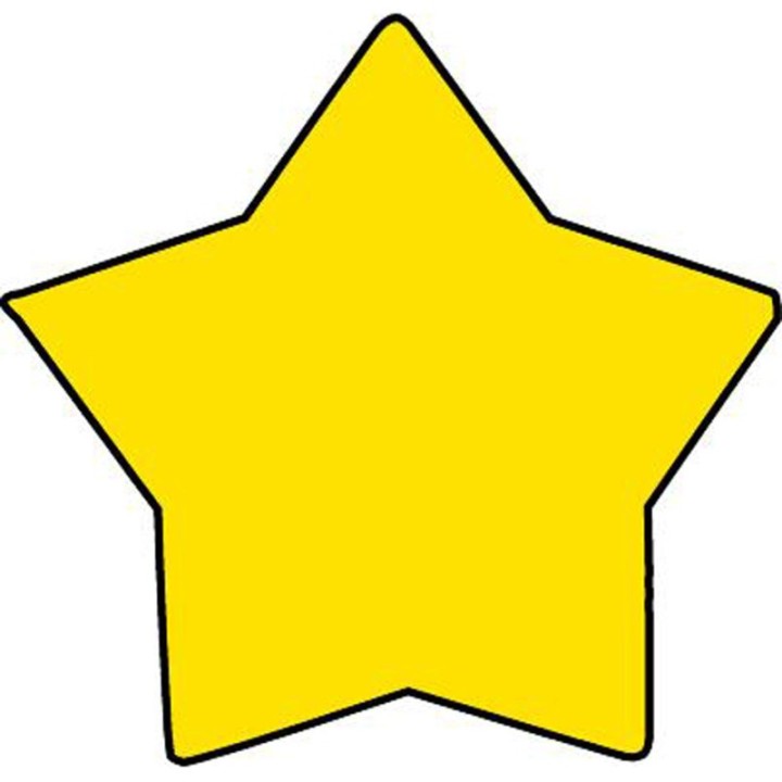 Creative Shapes Etc. Star Mini Notepad, 3" x 3", 35 Sheets