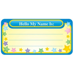 Creative Shapes Etc. My Name Is Nametags, 1-5/8" x 3-1/4" , Pack of 36