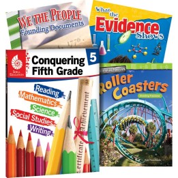 Shell Education Conquering Fifth Grade, 4-Book Set