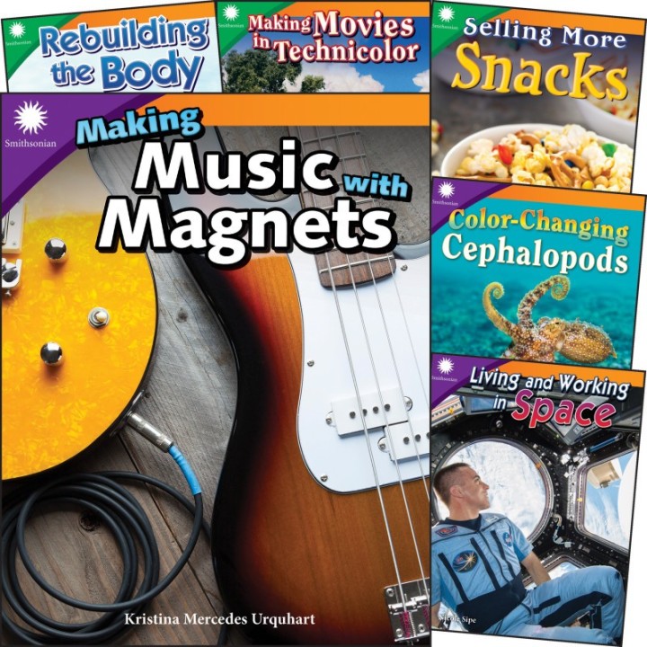 Teacher Created Materials Smithsonian Informational Text: Pushing the Limits, 6-Book Set, Grades 4-5