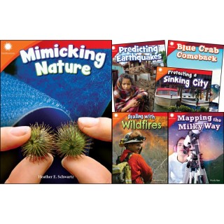 Teacher Created Materials Smithsonian Informational Text: The Natural World, 6-Book Set, Grades 2-3