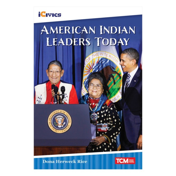 Teacher Created Materials iCivics Readers American Indian Leaders Today Nonfiction Book