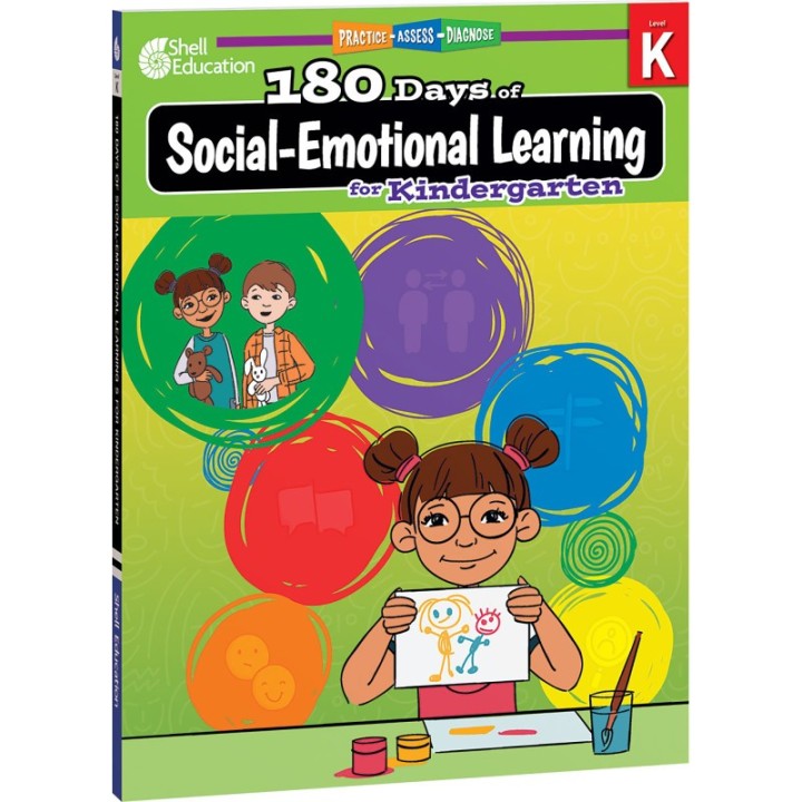 Shell Education 180 Days of Social-Emotional Learning for Kindergarten