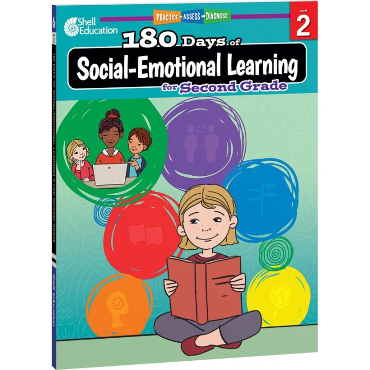 Shell Education 180 Days of Social-Emotional Learning for Second Grade