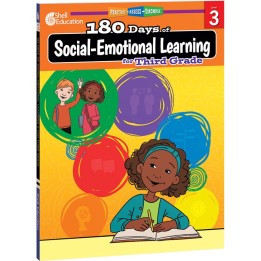 Shell Education 180 Days of Social-Emotional Learning for Third Grade