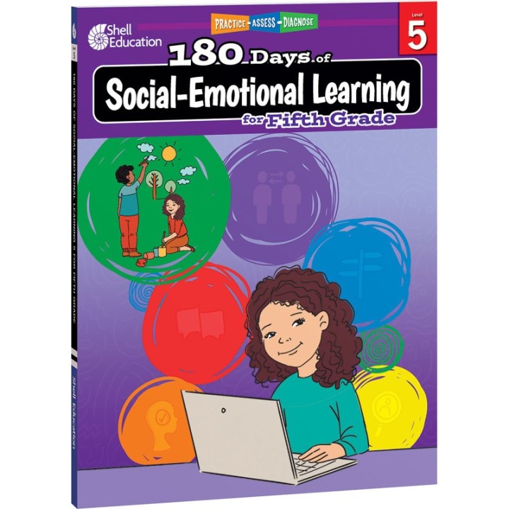 Shell Education 180 Days of Social-Emotional Learning for Fifth Grade