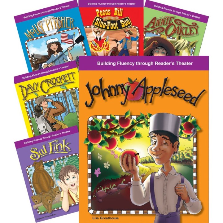 Teacher Created Materials Reader's Theater: American Tall Tales and Legends 8-Book Set
