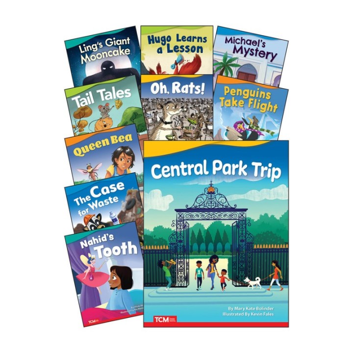 Teacher Created Materials Literary Text Grade 1 Readers Set 1 10-Book Set