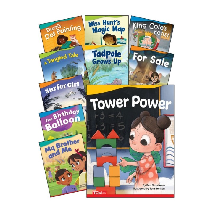 Teacher Created Materials Literary Text Grade 1 Readers Set 3 10-Book Set