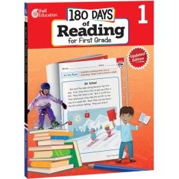 Shell Education 180 Days of Reading 2nd Edition, Grade 1