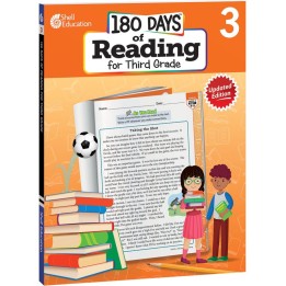 Shell Education 180 Days of Reading 2nd Edition, Grade 3