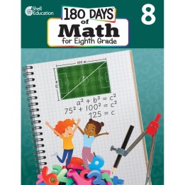 Shell Education 180 Days of Math for Eighth Grade
