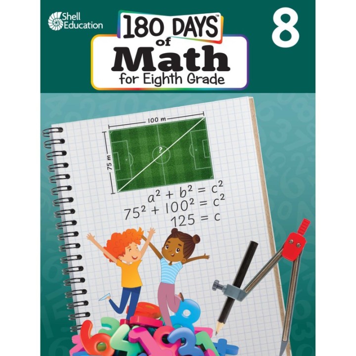 Shell Education 180 Days of Math for Eighth Grade