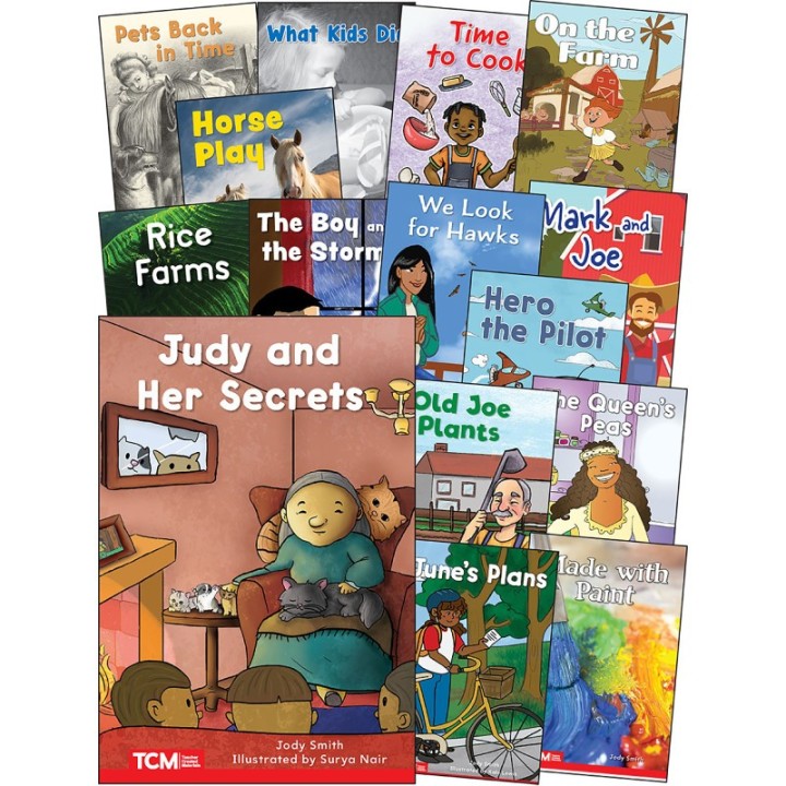Teacher Created Materials Decodable Books: Read & Succeed, Grade 1, Set 2